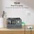 Bluetooth Speaker and Alarm Clock FM Radio w 15W Fast Wireless Charger with for 5 thumbnail