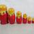 Russian Matryoshka Wooden Nesting Dolls Hand Painted 7 Piece Set 5 thumbnail