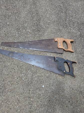 Antique hand saws 1