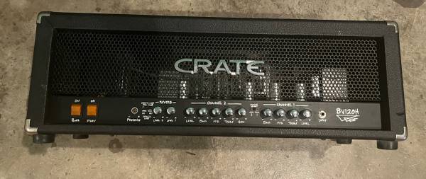 Crate Blue Voodoo BV120H electric guitar amp head 1