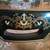Asian Brown hand painted DRUM COFFEE TABLE 2 thumbnail