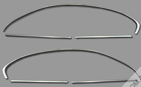 G8 upper and lower chrome window trim, used 1