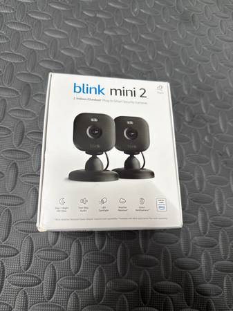 Blink Mini 2 camera 2pk( sealed box) 1