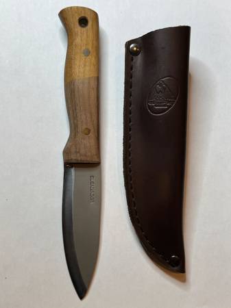 Condor 23243HC Bushlore Fixed Carbon Steel Blade Knife with Walnut Han 1