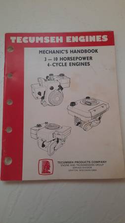 Tecumseh mechanics handbook 3-10hp 1