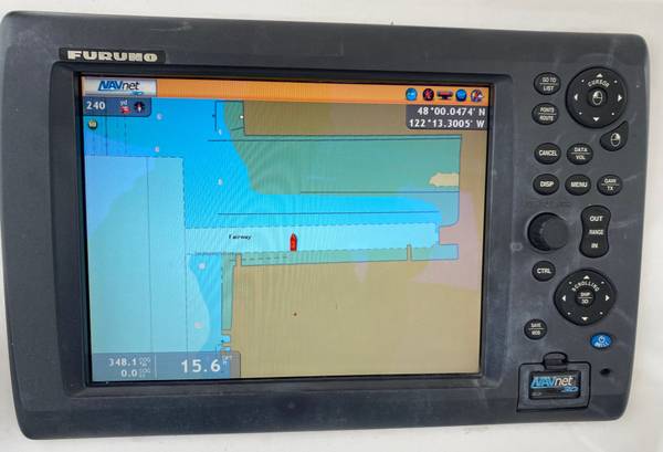 Furuno MFD12 Multi Function Display Radar NAVNET Fishfinder GPS Chartp 1