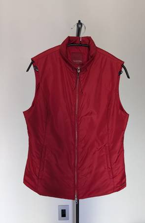 Valentino Red Nylon Vest - EU 44 (Medium) 1