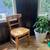 Antique solid wood chair 1 thumbnail
