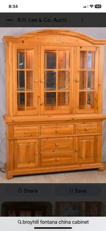 Broyhill Fontana China Cabinet & Armoirre 1
