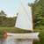14" Mahogany Lapstrake Sailing and Rowing Skiff and Trailer 3 thumbnail