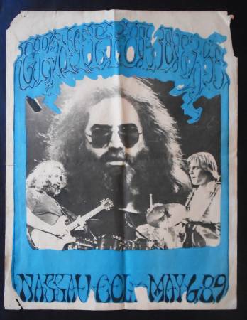 CA$H PAID FOR CONCERT POSTERS FROM THE 1960S 1