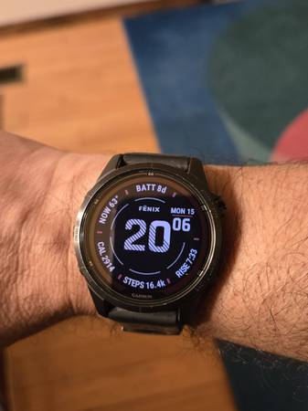Fenix 7s pro Sapphire solar 1