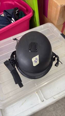 Matte Black Half Shell Motorcycle  E-bike bicycle Helmet 1
