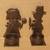 Yankee Candle Pilgrim Man and Woman Tea Light Metal Candle Holders 1 thumbnail