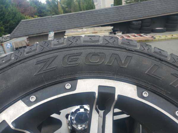 Cooper zeon ltz tires and wheels - $450 (Burien)63436998387587122