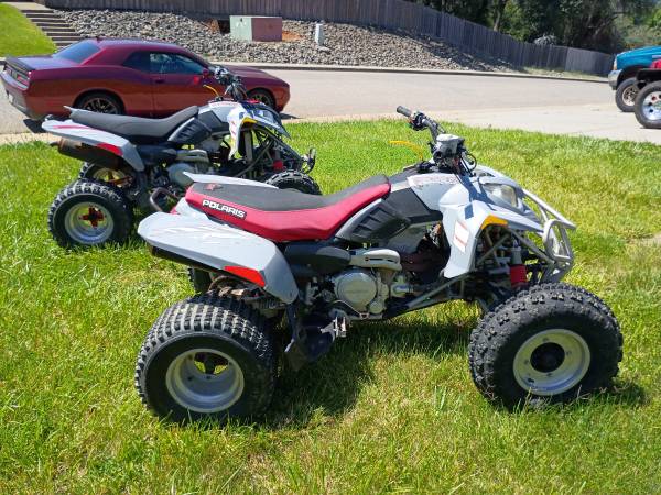 QUAD - ATV  -    Two - 2003 Polaris Predator 500 Quads 1