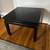 1960s MCM Black Lacquer Side Table Vintage for Bill Meyer 4 thumbnail