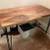 Excellent Live Edge Walnut slab Desk / Dining Table with Steel Base 1 thumbnail