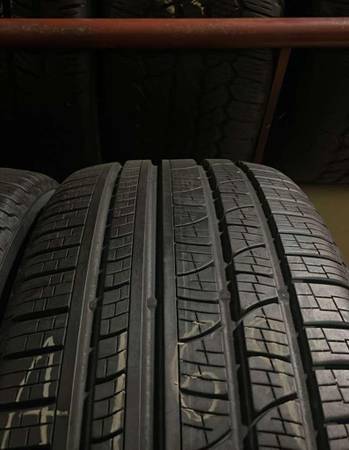 Four Used Tires 285-45-22 Pirelli Scorpion Verde All Season With 90% 1