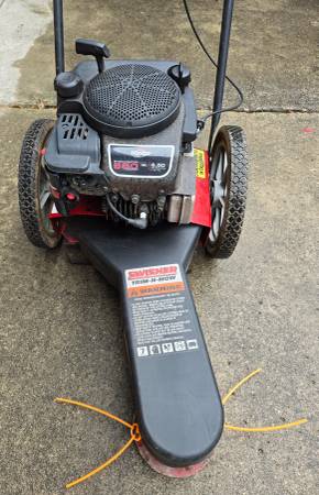 SWISHER WALK BEHIND WEED WHIP.   22" CUT.  HEAVY DUTY 1