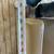 Ethan Allen Modern Cream Leather 8ft 94”L 36”D 35” H Three Seat Sofa 6 thumbnail