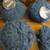 Yarn--Metello by Filatura, Italy. 3 skeins blue, new in wrps 1 thumbnail