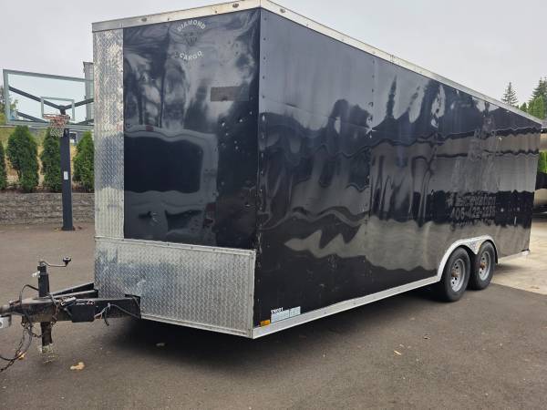 2022 Diamond Cargo trailer, 20' x 8.5'. 1