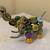 vintage Beer / Soda bottle cap folk art elephant Kenya Africa 1 thumbnail