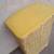 Vintage Laundry Hamper I  VTG Pearl Wick Yellow Upright Wicker Laundry 2 thumbnail