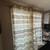 2 Beige / Brown / Tan Sheer Window Curtain Panels 1 thumbnail