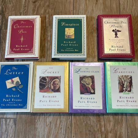 Richard Paul Evans 7 Piece Hardcover Book Bundle 1