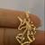 Brand New Yellow Gold Unicorn Pendant with Beautiful Design 2 thumbnail