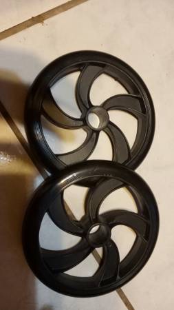 Adult walker wheels 1