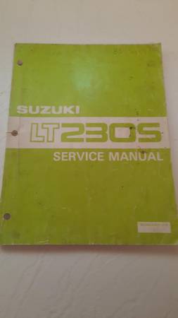 Suzuki Quadsport service manual 1