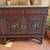 19th c euro import renaissance revival carved wood display cabinet 7 thumbnail