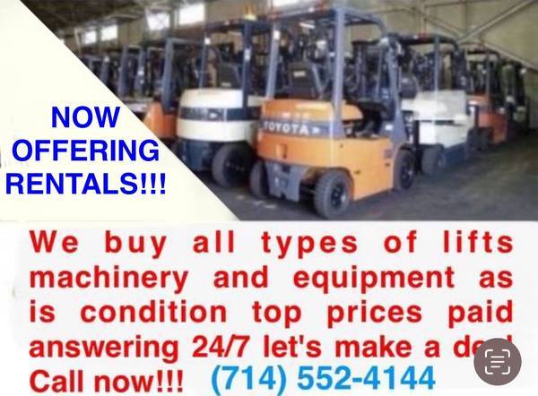 ONESOURCE BUYERS & RENTERS FORKLIFTS GENERATORS MACHINERY & EQUIPMENT 1