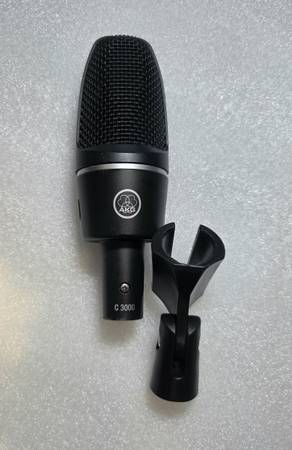AKG C3000 Large Diaphragm Studio Condenser Microphone 1