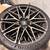 Custom Rorged BMW wheels/tires, blk dark clear, 850i 550i - Grt deal! 8 thumbnail