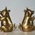 Pair of Vintage Solid Brass Piggy Bookends 6 thumbnail