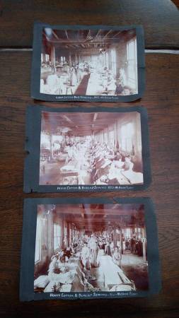 Vintage Late 1800's Photographs McBride Paper Bag Company 1