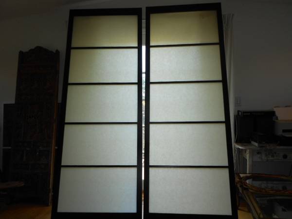 ASIAN STYLE CLOSET DOORS/PARTITION SCREENS 1