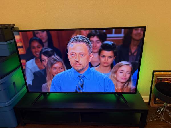 60 inch Sharp TV works most of the time. 1