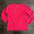 Peachy Pinky Orange Woman's 100% Cashmere Sweater-Size Medium 4 thumbnail