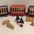 Vintage 21-Piece Painted Wooden Train Set, Int’l Silver Co., NIB 5 thumbnail