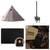 Complete Hot Tent Camping Setup: OneTigris Tent, Wood Stove, Firebox 1 thumbnail