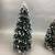 Set Of 3 Byers Choice Snow Capped Christmas Trees 2 thumbnail