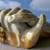 Drip Glaze Ceramic Pottery Sculpture of Clasped Hands 1 thumbnail