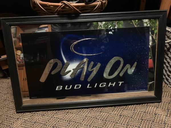 Budweiser Play On Beer Sign 1