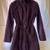 Marks&Spencer Purple Trench coat 1 thumbnail