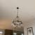 5-light antique bronze pendant with clear glasses 5 thumbnail